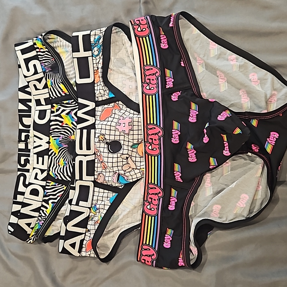 Andrew Christian Briefs gay/pride size L